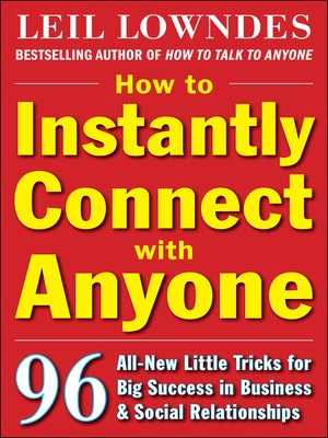 cover image of How to Instantly Connect with Anyone